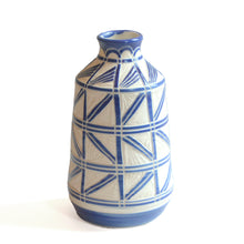 Load image into Gallery viewer, Blue Bottle Vase (second)