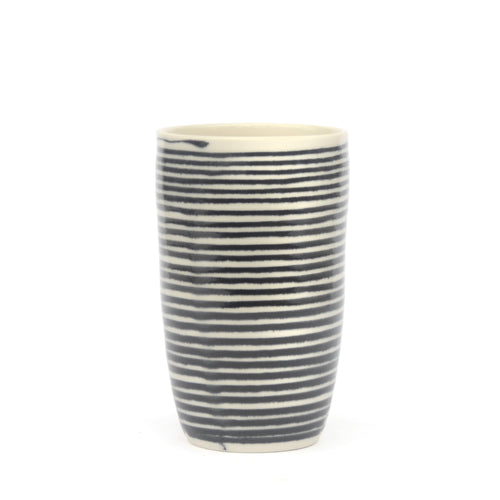 Bold Linear Glaze Tumbler