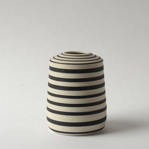 Bold Stripes Bud Vase