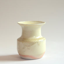 Load image into Gallery viewer, Butter Yellow Angle Vase