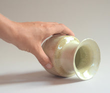 Load image into Gallery viewer, Butter Yellow Angle Vase