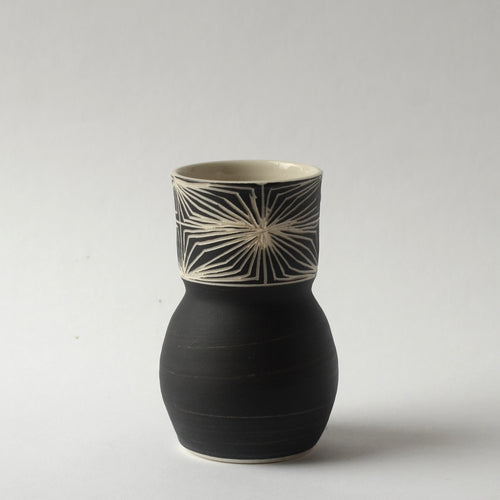 Black Base Bud Vase