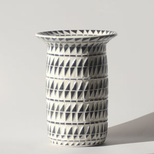 Fluted Rhombus Vase