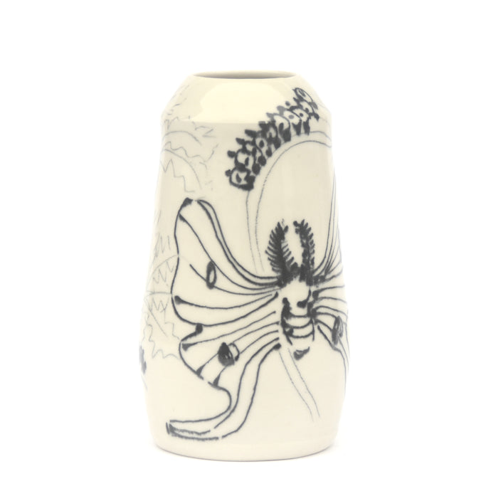 Luna Moth Vase