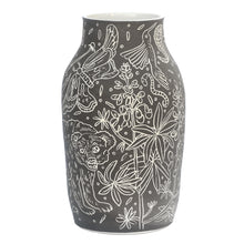 Load image into Gallery viewer, Ram Bear Illustrated Vase