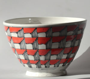Small Mixing Bowl Red