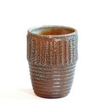 Load image into Gallery viewer, Fluted Soda Fired Tumbler