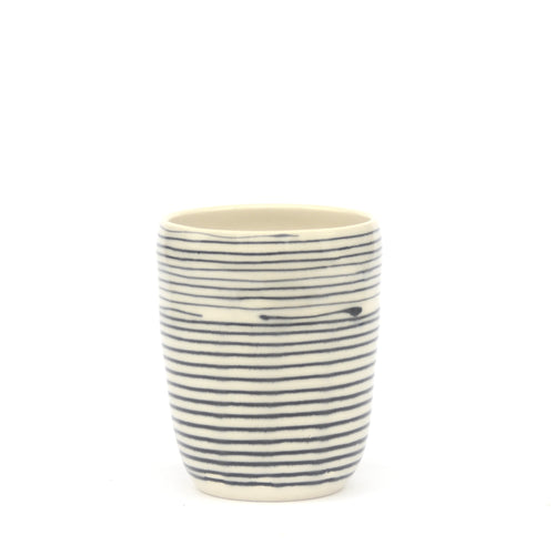 Short Linear Glaze Tumbler