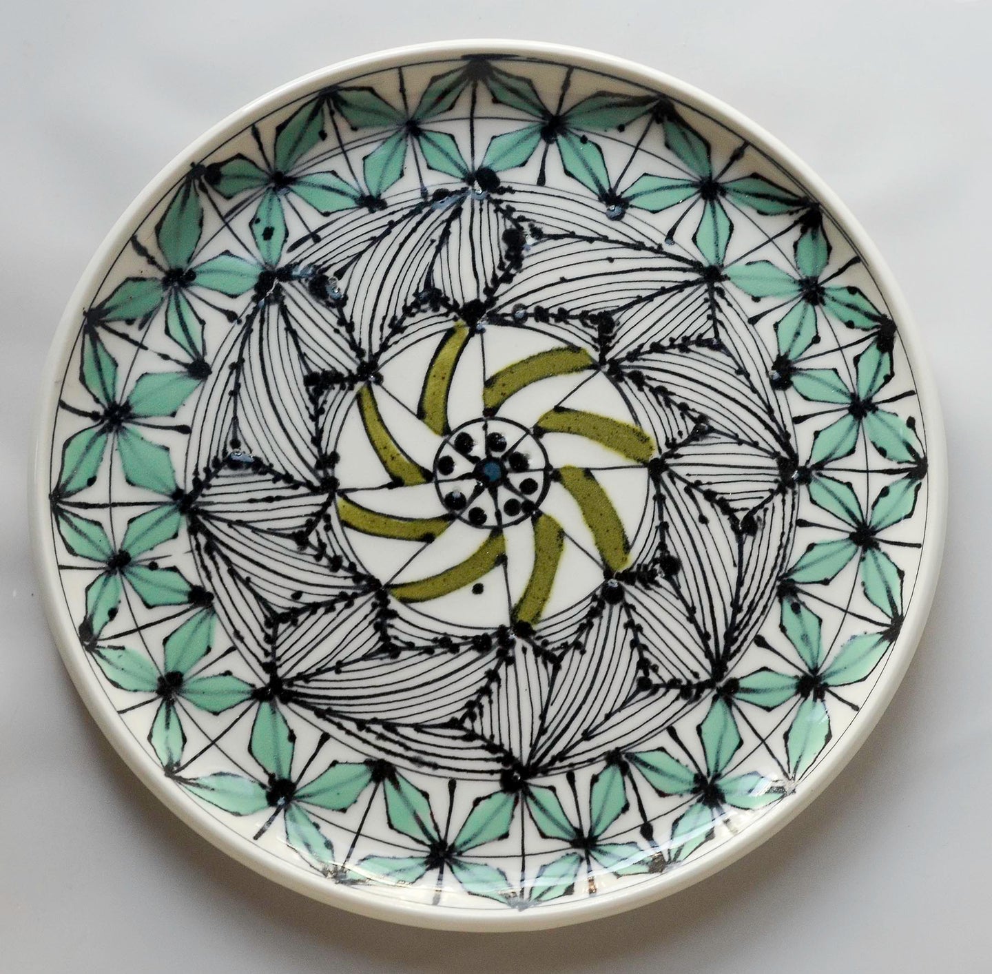 Turquoise Dinner Plate (second)