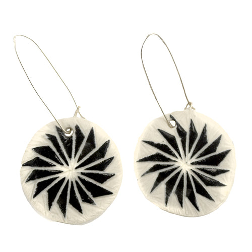 Sawblade Earrings